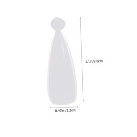 Baluue Diamond Shape Reusable Nail Art Mold for Quick Extensions Easy Nail Design for Parties and Holidays for Friends