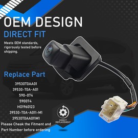 YzusGomumu 39530T0AA01 Rear View Backup Camera Compatible with 2012 2013 Honda CR-V Parking Assist Camera Replaces 39530-T0A-A01 590-074 590074 HO1960123 39530-T0A-A011-M1 39530T0AA011M1