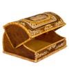 Handmade Natural Birch Bark Wooden Roll Top Bread Box Kitchen