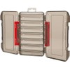 Fishing Lure Box,Plastic Fishing Box OrganizerDouble Sided Fishing Bait Storage