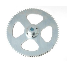 Alfa Wheels Sprocket #35 fix Drive w keyed Axle Shaft Hub Adapter 75T 6 hole shaft size 1/2"