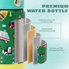 pluseight Kids Insulated Water Bottle with Straw Lid, 350 ml,