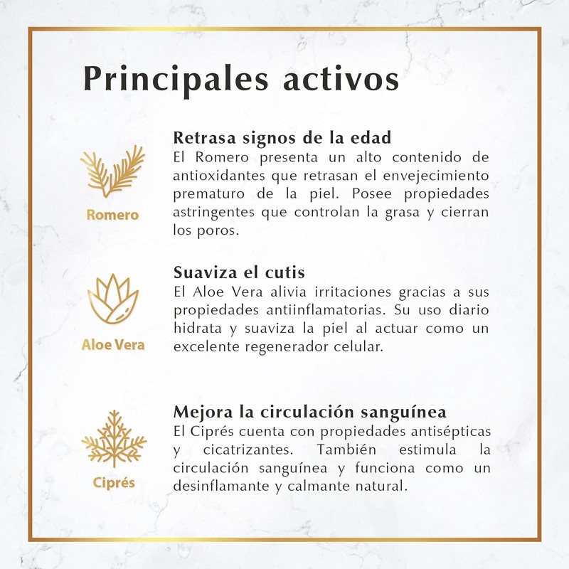 Espuma Limpiadora Purificante para el Rostro Marie d'Argan, con Aloe