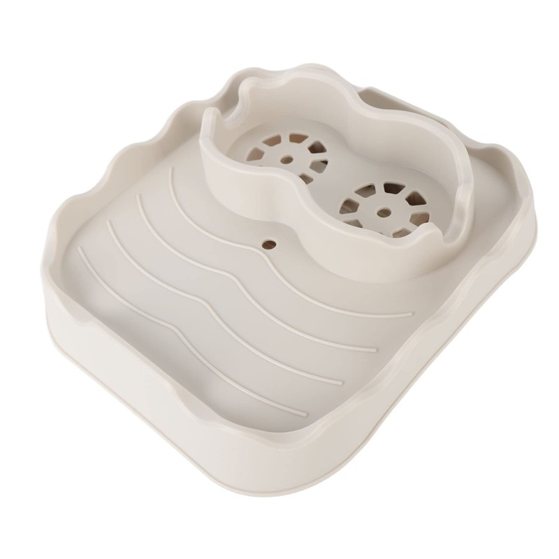 Hot Tub Table Tray with Cup Holders, Nonslip Drink Caddy,