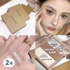 DEEPSUN Multi All-in-One Face Palette Matte & Pearl Highlight Shading, 2 Pieces, Multi Colors / DEEPSUN 멀티 올인원 페이스 팔레트 매트&펄 하이라이트 쉐딩, 2개, 멀티색상
