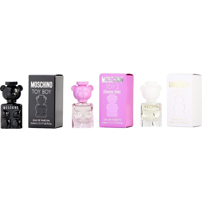 Moschino Miniature Toy Mini x 3 set