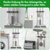 Radikor Radikor Besenhalterung Wand, Selbstklebender Besenhalter mit 3 Halter und