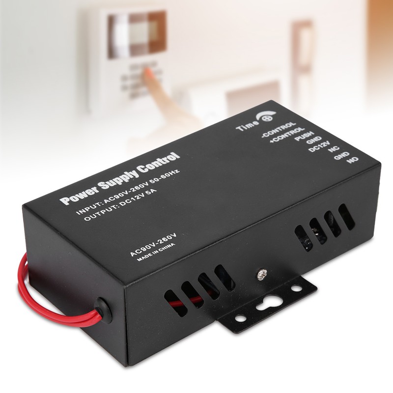 Power Supply Control Backup Battery Port for Door Access Office