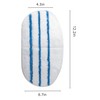 F Flammi 12 Pack Steam Mop Replacement Pad for PurSteam