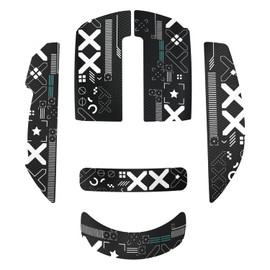 ATTACK SHARK X6 Mouse Anti-Slip Grip Tape, Professional Mice Upgrade Kit, Sweat Resistant, Cut to Fit, Easy to Use, Only Mouse Grip Tape, Mouse Not Included