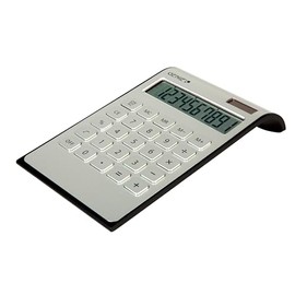 Genie 12353 Desktop Calculator - Silver