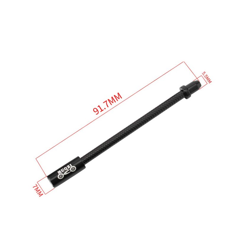 2Pcs Bike Flexible V-Brake Noodle Cable Guide Rubber Boots Bicycle