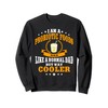 Lustige Probiotika Essen Papa Probiotika Trinken Darm Gesundheit Männer Sweatshirt