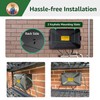 NineLeaf IP54 1PK Extra Large Outdoor Box w/ 7 Cable