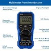 OW18E Digital Multimeter, 20000 Counting True-RMS Voltmeter Ohmmeter, Backlight LCD