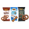 Unique Snacks Variety Pack with Original Splits Pretzels, Shells, and