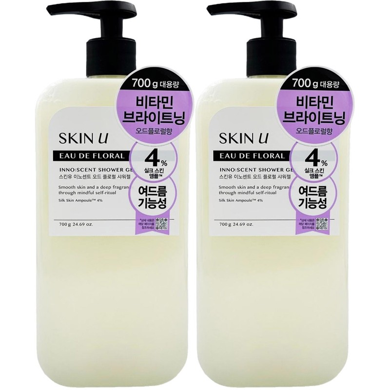 Skin U Innocent Eau De Floral Shower Gel 700g x