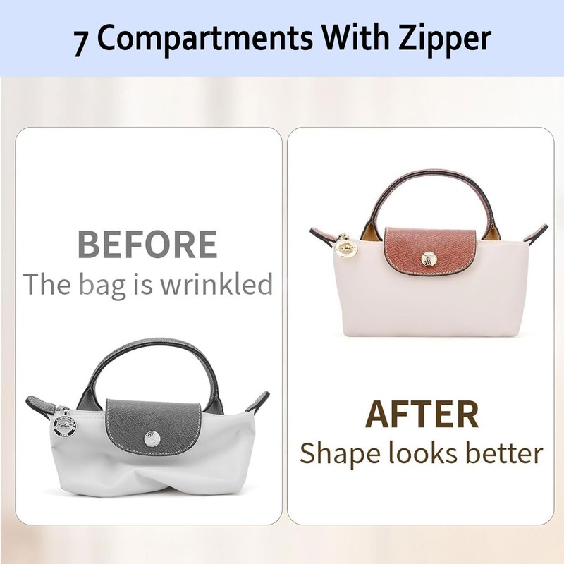 Purse Organizer Insert,Handbag Storage Bag,Processing Inner Pocket,Multi-pocket Storage Compartment,Fits Mini