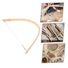 jojofuny Woodworking Coping Saw Bow Saw Hand Steel Bamboo Comfortable