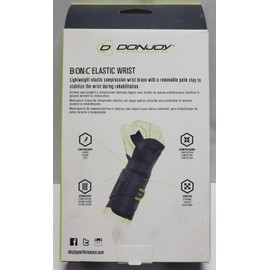 DonJoy Performance Bionic Elastic Wrist Compression Brace Left XS/S