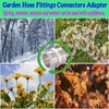 SNUTUYA 304 Stainless Steel Garden Hose Fittings Connector Adapter, Heavy