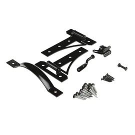 National Hardware Transitional Gate Kit N109-314 with Gate Latch, Gate Hinges, and Gate Pull