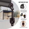 Generic Shade Replacement Parts,Shade Tie Downs and End Cap with