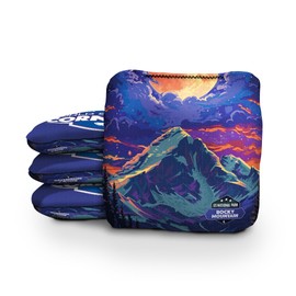 World Series of Cornhole 6-in Professional Cornhole Bag Rapter - National Park - Rocky Mountain/Night