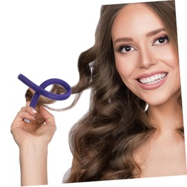 Beavorty 20pcs Cold Wave Hair Rollers for Spiral Curls Multifunctional Flex Rods Random Colors for Diy Styling