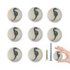 Lasyman 8 Pack 1.5" Ceramic Seahorse Cabinet Knob Unique Ocean