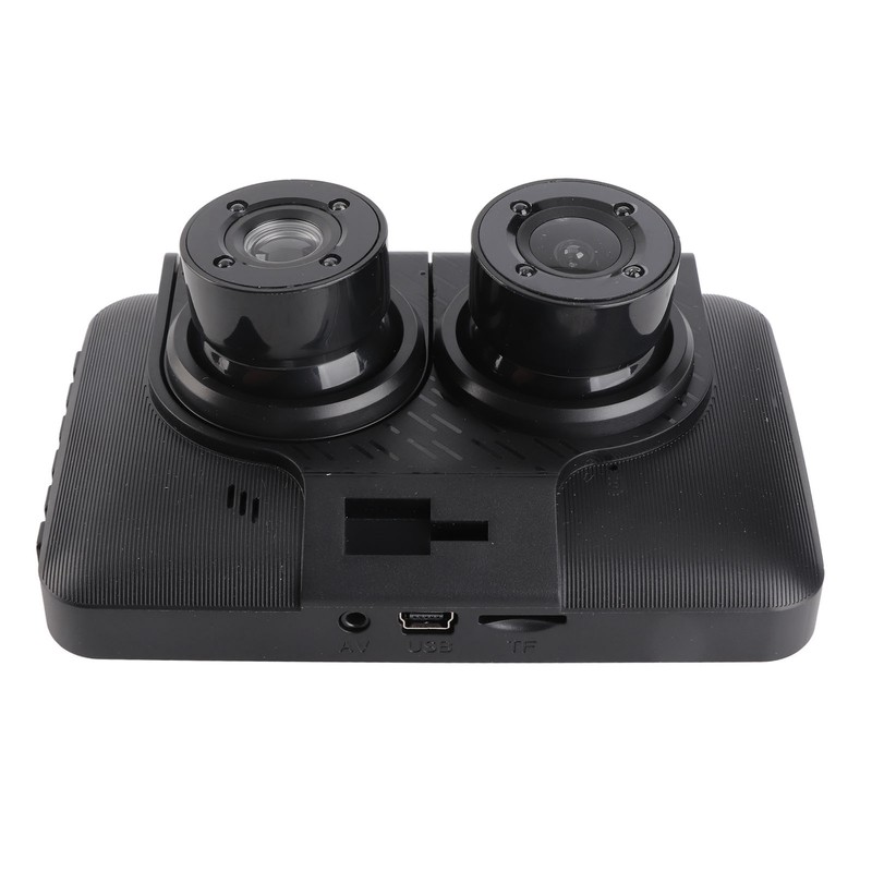 HD 1080P Car Driving Recorder with Rearview Camera Infrared Night
