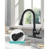 Pull Down Faucet Head Replacement: 3-Function Kitchen Faucet Sprayer Head