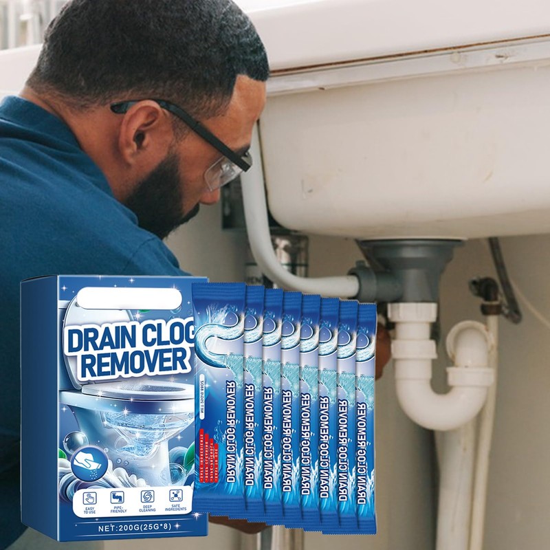 Pipeline Dredging Agent,Powerful Pipeline Unclogging Powder | Fast Acting Clog