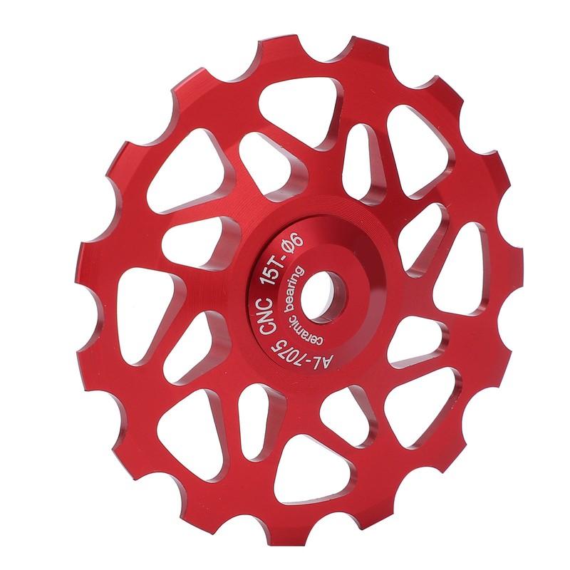 LeBycle Universal 15T Mountain Bicycle Rear Derailleur Ceramic Bearing Guide