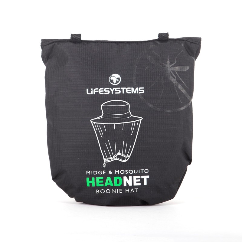 Lifesystems Expedition Mosquito Boonie Net Hat Bucket, Black, M