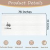 Ouliget Massage Table Sheets with Hole,Wipeable Soft Spa Bed Cover,Rose