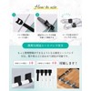 EMARINO Cable Ties for Easy Organization (Black, 19.7 x 7.9