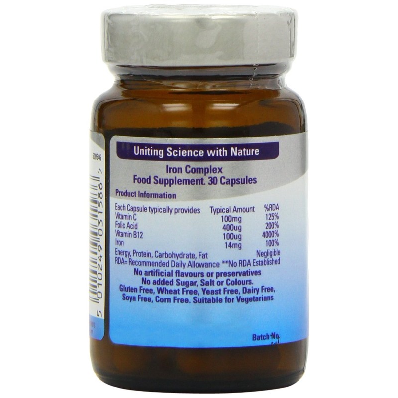 FSC 14mg Iron Complex - Pack of 30 Capsules