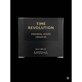 MISSHA Time Revolution Immortal Youth Cream 2X 50ml 1 unit / MISSHA 타임 레볼루션 이모탈 유스 크림 2X 50ml 1개