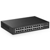 24 Port PoE Switch with 2 Gigabit Uplink, 100Mbps PoE+