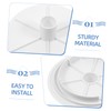 Kisangel Pool Skimmer Cover Plate Skimmer Adapter for Above Ground