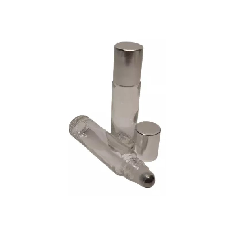 Meliars Roll On 10 Ml Transparente Cristal Tapa Dorada /