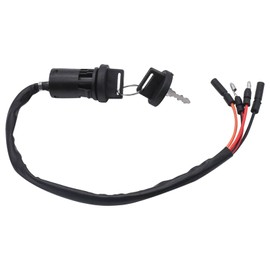 MOTOKU Ignition Key Switch for Honda FourTrax 300 TRX300 TRX300FW 1990-2000 ATV