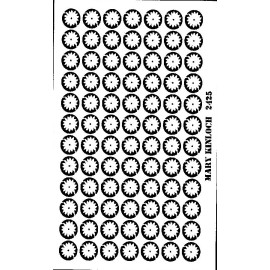 Unbranded Dollhouse miniature DIY laser cut  1/4 scale sunflower calyx #2425