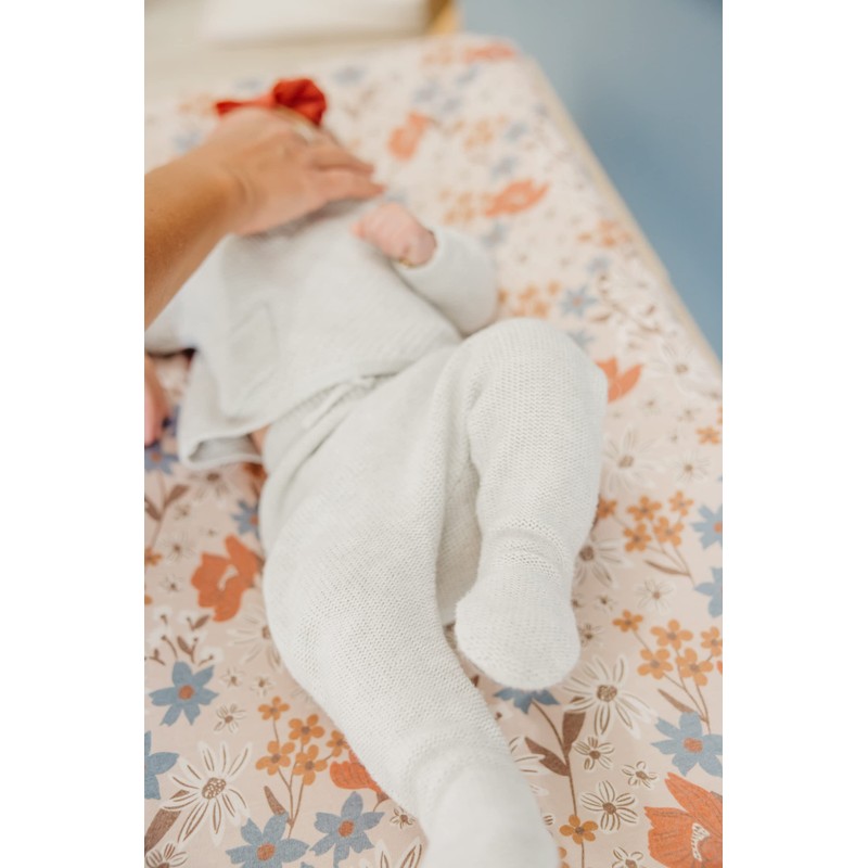 Copper Pearl - Funda para cambiador de pañales de punto