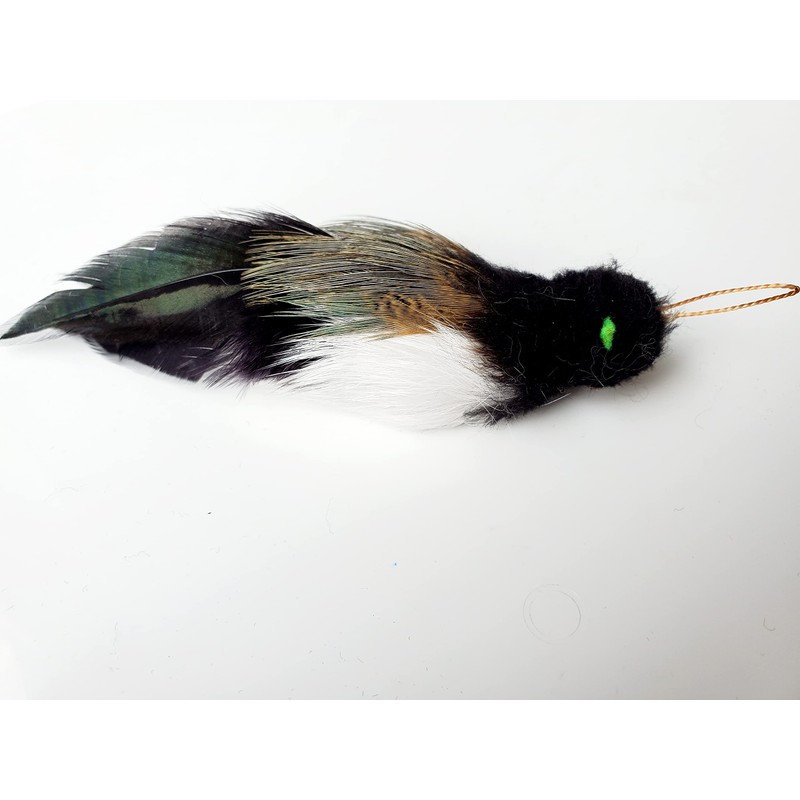 TIGA Toys Bettie Blacky bird cat toy feather teaser