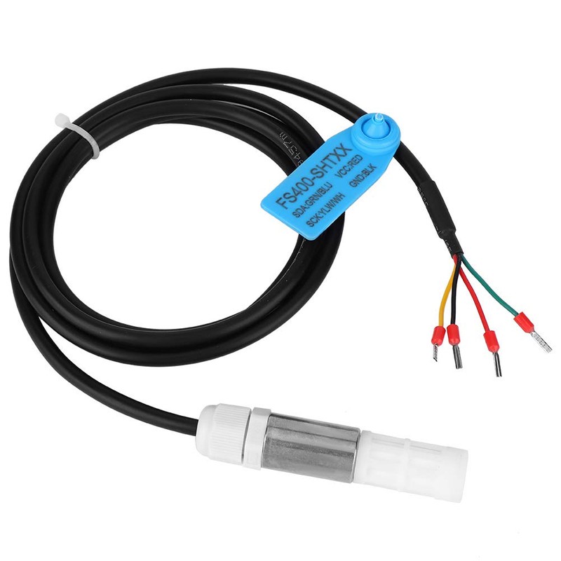 Sensor FS400 SHT3X Temperature Humidity Sensor Stainless Steel Plastic Housing