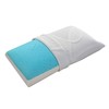 AC Pacific Soft Memory Foam Comfort Pillow with Removable, Queen,