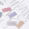 Rectangular Glass Bead Art Tips 10-Pack Nail Chart Board / 직사각 유리알 아트팁 10개입 네일차트판