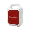 Budweiser Portable Bluetooth Wireless Speaker with Led Lighting 1200mah Rechargeable